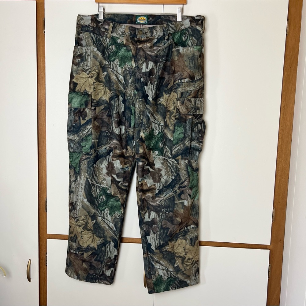 Cabelas x Advantage Timber Cargo Pants size 36x28.5in GUC
